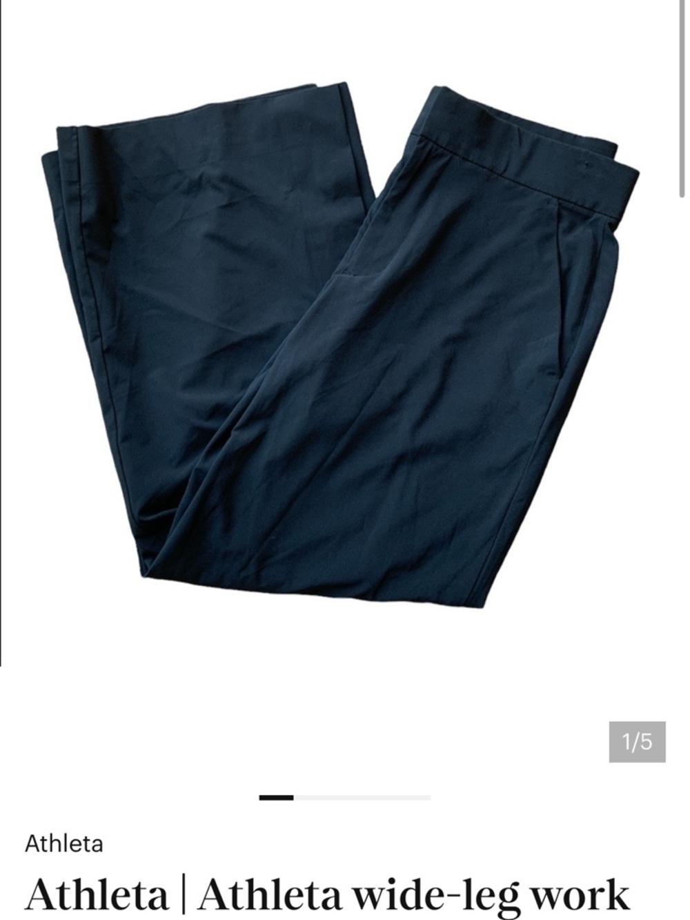 Athleta | Athleta wide-leg work pants